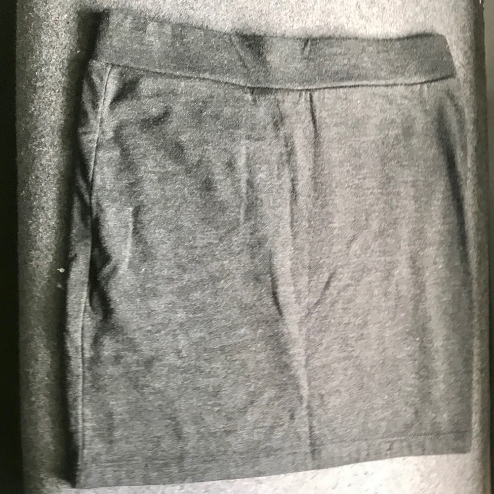 Gray Hip Hug Skirt